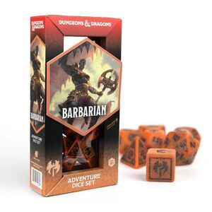 Dungeons & Dragons Adventure Dice Set: Barbarian